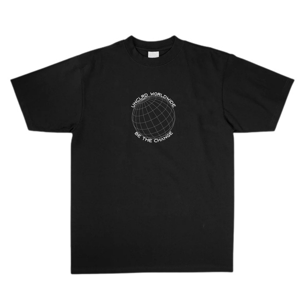 UNCLRD World Wide Black Tee