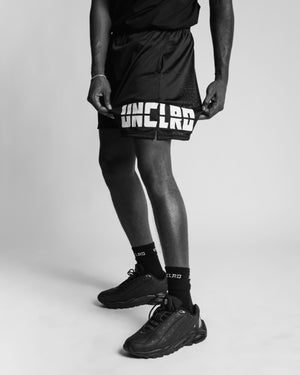 Adrenaline UNCLRD Black Mesh Shorts