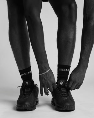 Adrenaline UNCLRD Black Crew Socks